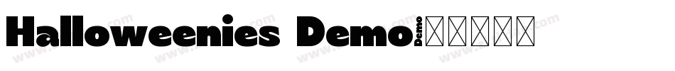 Halloweenies Demo字体转换